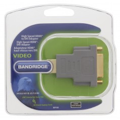 Adaptateur HDMI High Speed Connecteur HDMI - DVI-D 24 + 1 broches Femelle Gris