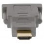 Adaptateur HDMI High Speed Connecteur HDMI - DVI-D 24 + 1 broches Femelle Gris