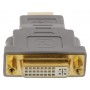 Adaptateur HDMI High Speed Connecteur HDMI - DVI-D 24 + 1 broches Femelle Gris