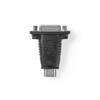 Adaptateur HDMI® vers DVI | Connecteur HDMI - DVI-D Femelle à 24 +1 Broches | Noir