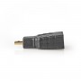 Adaptateur HDMI™ | Micro-connecteur HDMI - HDMI Femelle | Noir