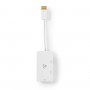 Câble Adaptateur Multi DisplayPort | DisplayPort Mâle vers VGA Femelle + DVI-D 24+1 Broches Femelle + Sortie HDMI 2.0 | 0,2 m | 