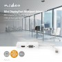 Câble Adaptateur Multi Mini DisplayPort | Mini DisplayPort Mâle vers VGA Femelle + DVI-D 24+1 Broches Femelle + Sortie HDMI 2.0 