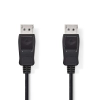 Câble 1.2 DisplayPort | DisplayPort Mâle - DisplayPort Mâle | 3,0 m | Noir
