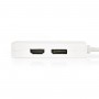 Câble Adaptateur Multi Mini DisplayPort | Mini DisplayPort Mâle - DisplayPort Femelle + DVI-D Femelle à 24+1 Broches + sortie HD