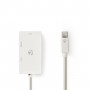 Câble Adaptateur Multi Mini DisplayPort | Mini DisplayPort Mâle - VGA Femelle + DVI-D Femelle à 24+1 Broches + sortie HDMI™ | 0,