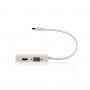 Câble Adaptateur Multi Mini DisplayPort | Mini DisplayPort Mâle - VGA Femelle + DVI-D Femelle à 24+1 Broches + sortie HDMI™ | 0,