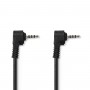 Câble AV de 3,5 mm | 3,5 mm AV Mâle - 3,5 mm AV Mâle | 2,0 m | Noir