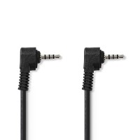Câble AV de 3,5 mm | 3,5 mm AV Mâle - 3,5 mm AV Mâle | 2,0 m | Noir
