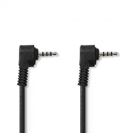 Câble AV de 3,5 mm | 3,5 mm AV Mâle - 3,5 mm AV Mâle | 2,0 m | Noir