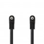 Câble AV de 3,5 mm | 3,5 mm AV Mâle - 3,5 mm AV Mâle | 2,0 m | Noir