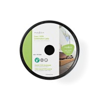 Câble Coaxial/CAT6 Combiné | 10,0 m
