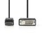 Câble DisplayPort vers DVI | DisplayPort Mâle - DVI-D Mâle à 24 + 1 Broches | 1,0 m | Noir