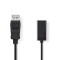 Câble DisplayPort vers HDMI | DisplayPort Mâle - HDMI Femelle | 0,2 m | Noir