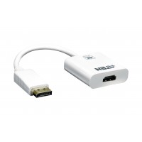 Câble DisplayPort vers HDMI Display Port Mâle - HDMI femelle 0.15 m Blanc