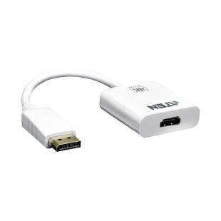 Câble DisplayPort vers HDMI Display Port Mâle - HDMI femelle 0.15 m Blanc