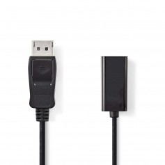 Câble DisplayPort vers HDMI™ | DisplayPort Mâle - Sortie HDMI™ | 0,2 m | Noir