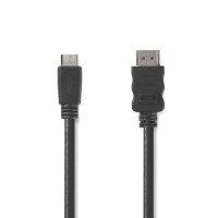 Câble HDMI™ Haute Vitesse avec Ethernet | Connecteur HDMI - Mini-Connecteur HDMI | 2,0 m | Noir