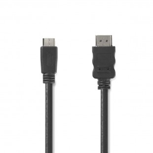Câble HDMI™ Haute Vitesse avec Ethernet | Connecteur HDMI - Mini-Connecteur HDMI | 2,0 m | Noir
