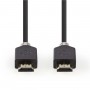 Câble HDMI™ Haute Vitesse avec Ethernet | Connecteur HDMI™ - Connecteur HDMI™ | 0,5 m | Anthracite