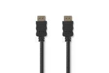 Câble HDMI™ Haute Vitesse avec Ethernet | Connecteur HDMI™ - Connecteur HDMI™ | 1,0 m | Noir