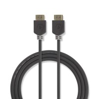 Câble HDMI™ Haute Vitesse avec Ethernet | Connecteur HDMI™ - Connecteur HDMI™ | 10 m | Anthracite