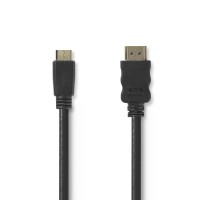 Câble HDMI™ Haute Vitesse avec Ethernet | Connecteur HDMI™ - Mini-Connecteur HDMI™ | 1,5 m | Noir