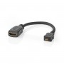 Lot de 50 : Câble HDMI™ Haute Vitesse avec Ethernet | Connecteur HDMI™ | Micro Entrée HDMI™ | 0,2 m | Noir