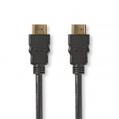 Lot de 30 : Câble HDMI™ Haute Vitesse avec Ethernet | Connecteur HDMI™ vers Connecteur HDMI™ | 1,5 m | Noir
