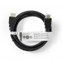 Lot de 30 : Câble HDMI™ Haute Vitesse avec Ethernet | Connecteur HDMI™ vers Connecteur HDMI™ | 1,5 m | Noir