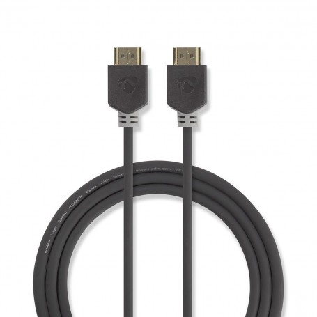 Câble HDMI™ Ultra Haute Vitesse | Connecteur HDMI™ - Connecteur HDMI™ | 2,00 m | Anthracite