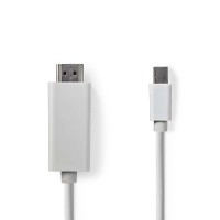 Câble Mini DisplayPort vers HDMI™ | Mini DisplayPort Mâle - Connecteur HDMI™ | 2,0 m | Blanc