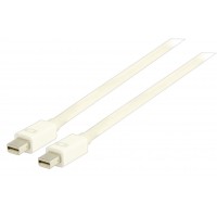 Câble Mini DisplayPort vers Mini DisplayPort Mini DisplayPort Mâle - Mini DisplayPort Mâle 3.00 m Blanc