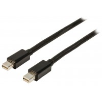 Câble Mini DisplayPort vers Mini DisplayPort Mini DisplayPort Mâle - Mini DisplayPort Mâle 3.00 m Noir