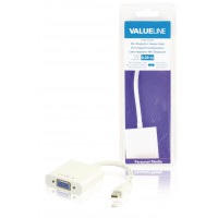 Câble Mini DisplayPort vers VGA Mini DisplayPort Mâle - VGA Femelle 0.20 m Blanc