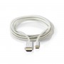 Câble USB-C™ | USB-C™ Mâle - HDMI™ Mâle | 2,0 m | Aluminium