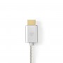 Câble USB-C™ | USB-C™ Mâle - HDMI™ Mâle | 2,0 m | Aluminium