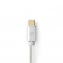 Câble USB-C™ | USB-C™ Mâle - HDMI™ Mâle | 2,0 m | Aluminium