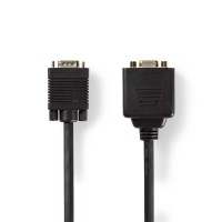 Câble VGA | VGA Mâle - 2x VGA Femelle | 0,2 m | Noir