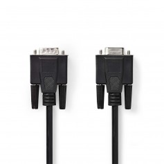 Câble VGA | VGA Mâle - VGA Femelle | 2,0 m | Noir