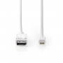 Mini DisplayPort vers Câble DisplayPort | 1.4 | Mini DisplayPort Mâle vers DisplayPort Mâle | 2,0 m | Blanc