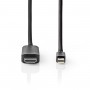 Mini DisplayPort vers Câble HDMI™ | 1.4 | Mini DisplayPort Mâle vers HDMI™ Mâle | 2,0 m | Noir