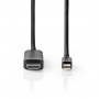 Mini DisplayPort vers Connecteur HDMI™ | 1.4 | Mini DisplayPort Mâle vers HDMI™ Mâle | 2,0 m | Noir