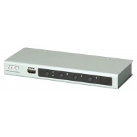 4-Port Commutateur HDMI Argent