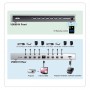 8-Port Commutateur HDMI Argent