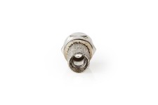 Connecteur F | Homme | Compatible avec les Câbles Coaxiaux de 5,0 mm | 25 pièces | Métal