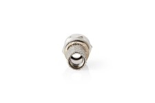 Connecteur F | Homme | Compatible avec les Câbles Coaxiaux de 7,4 mm | 25 pièces | Métal