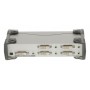 4-Port Avec Prise en Charge Audio Splitter DVI Argent