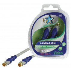 Standard s-video mâle - cable s-video mâle 0.75 m