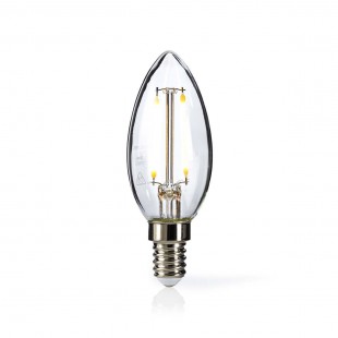 Lampe à Incandescence LED Rétro E14 | Bougie | 2.5 W | 250 lm